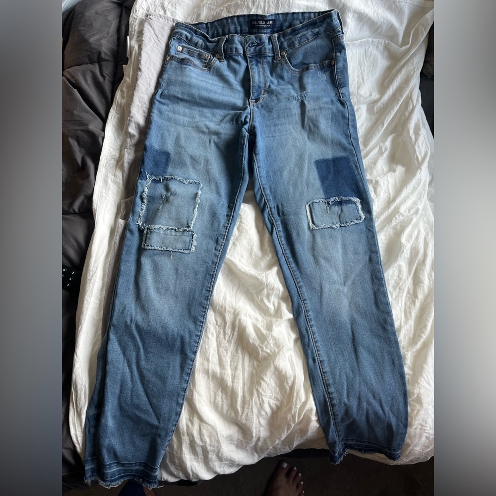 U.S. POLO Jeans with Patch Detail